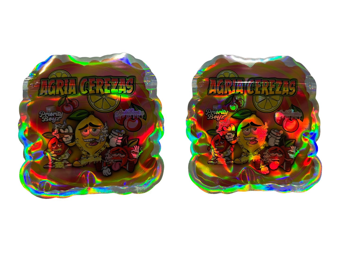 Agria Cerezas Mylar Bags 3.5g Priority Boyz