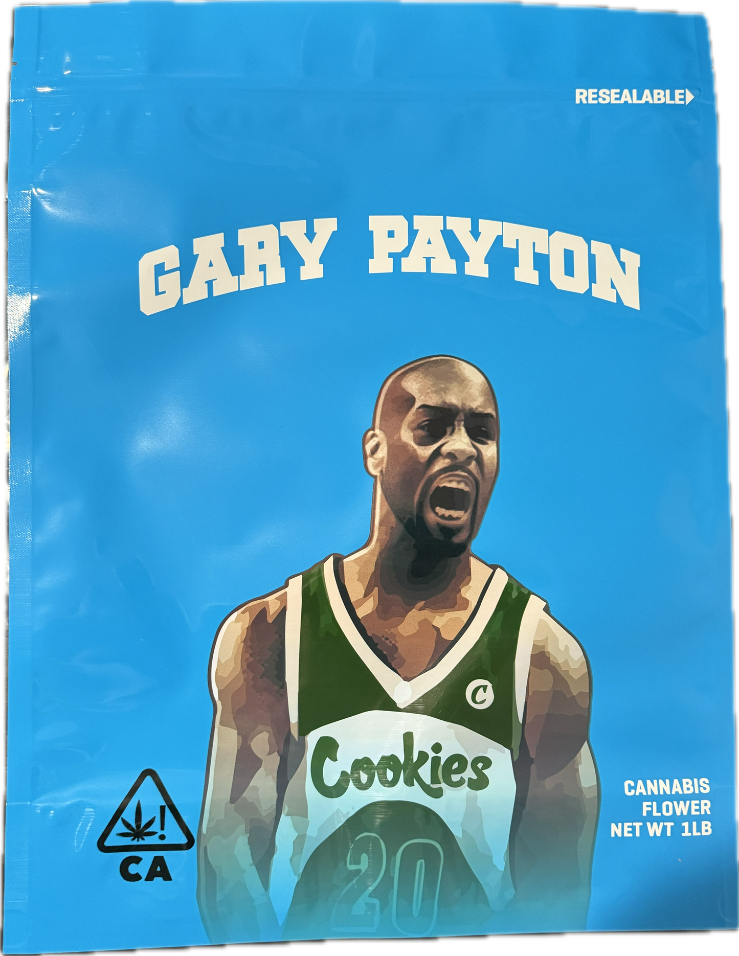 Gary Payton Mylar Bags 1 LB Cookies