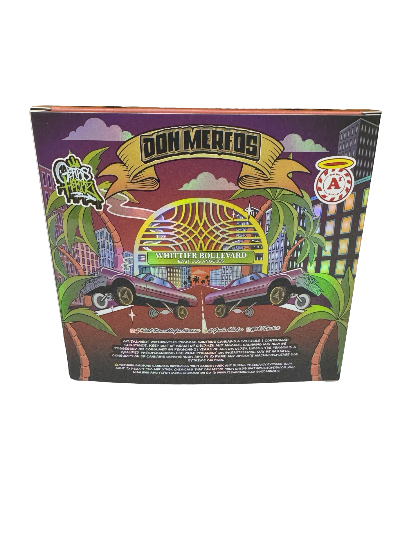 Guavacito 3.5g Mylar Bags & Boxes Don Merfos
