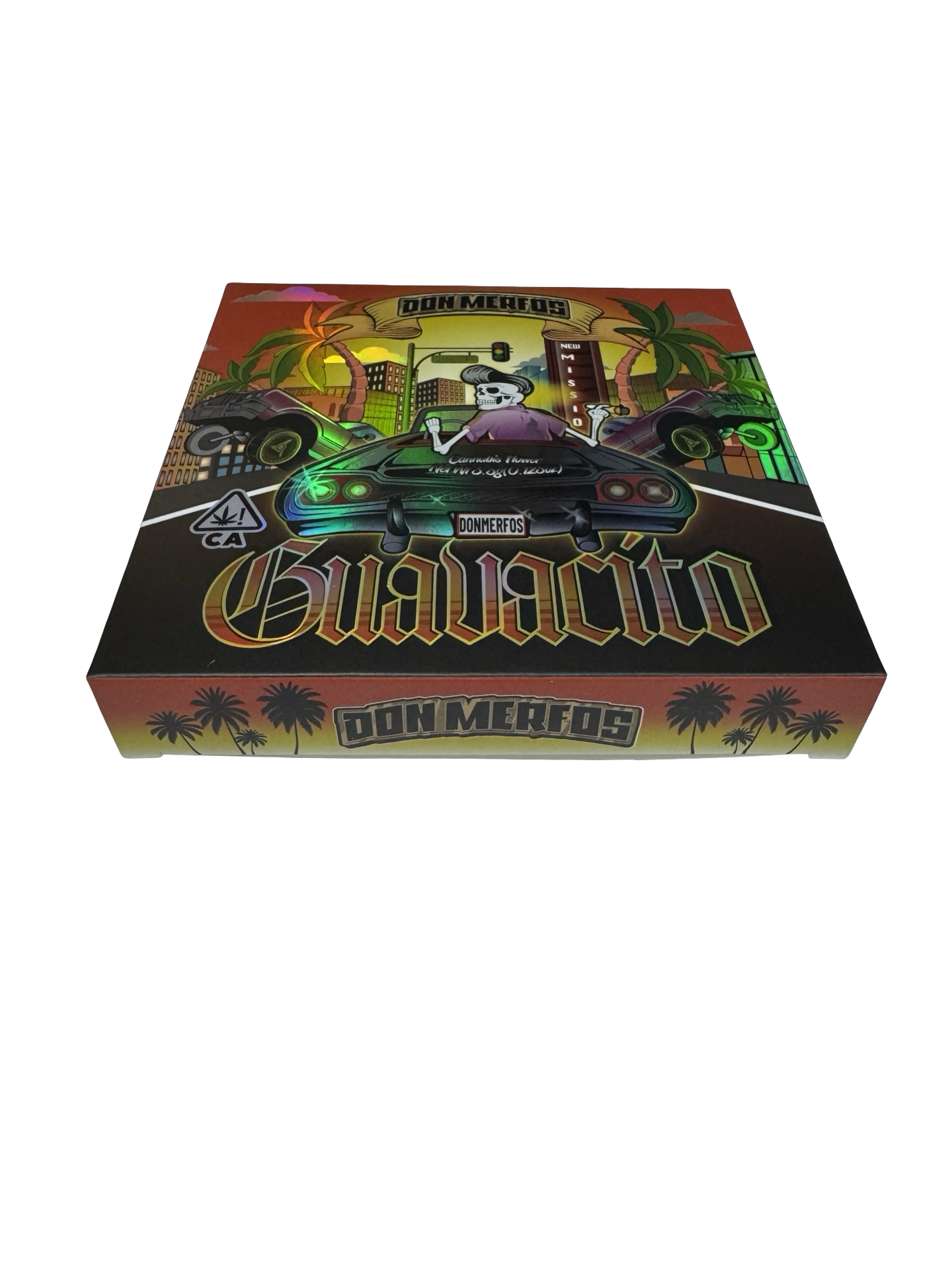 Guavacito 3.5g Mylar Bags & Boxes Don Merfos
