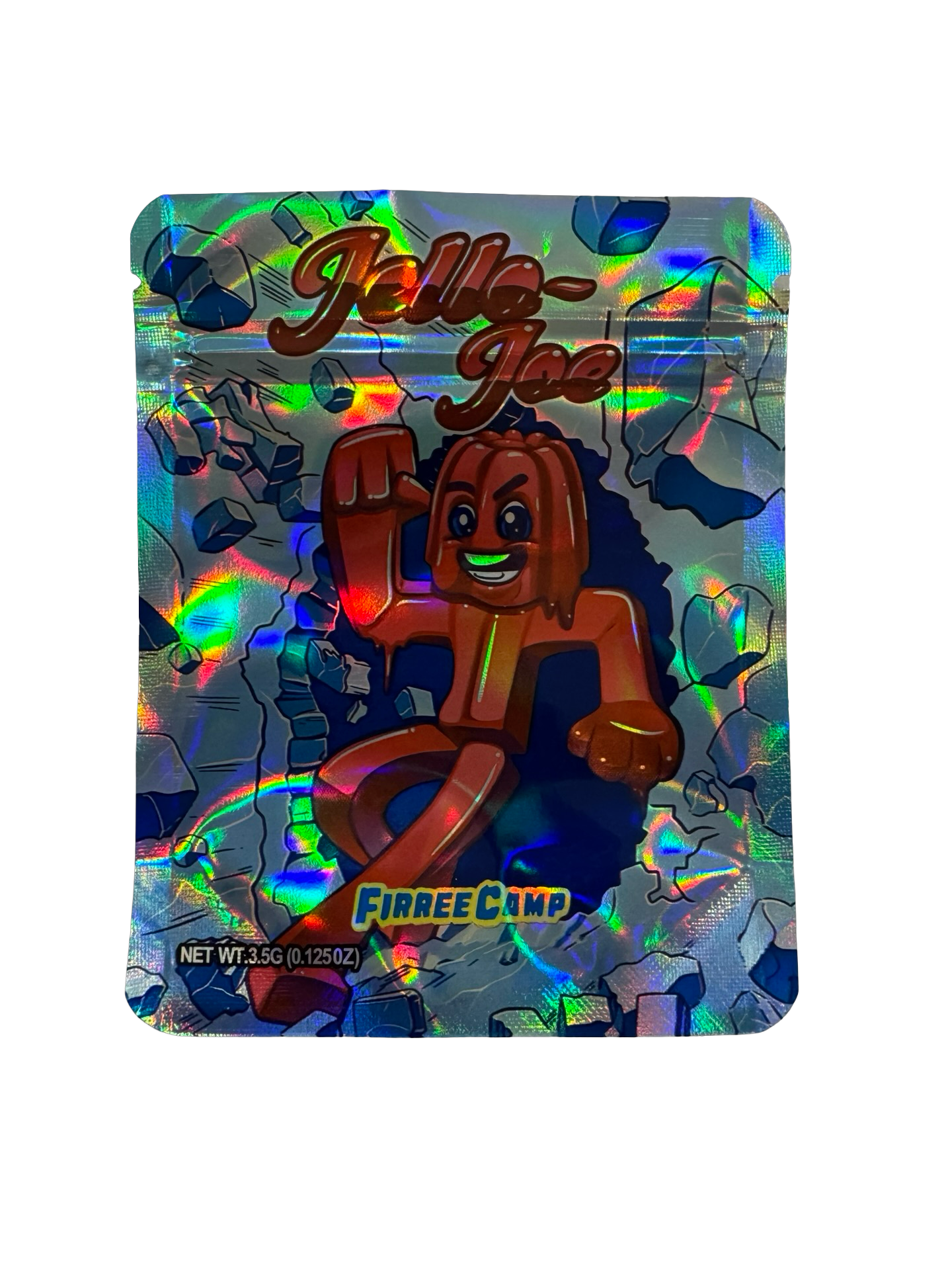 Jello Joe 3.5g Mylar Bags & Boxes Firree Camp