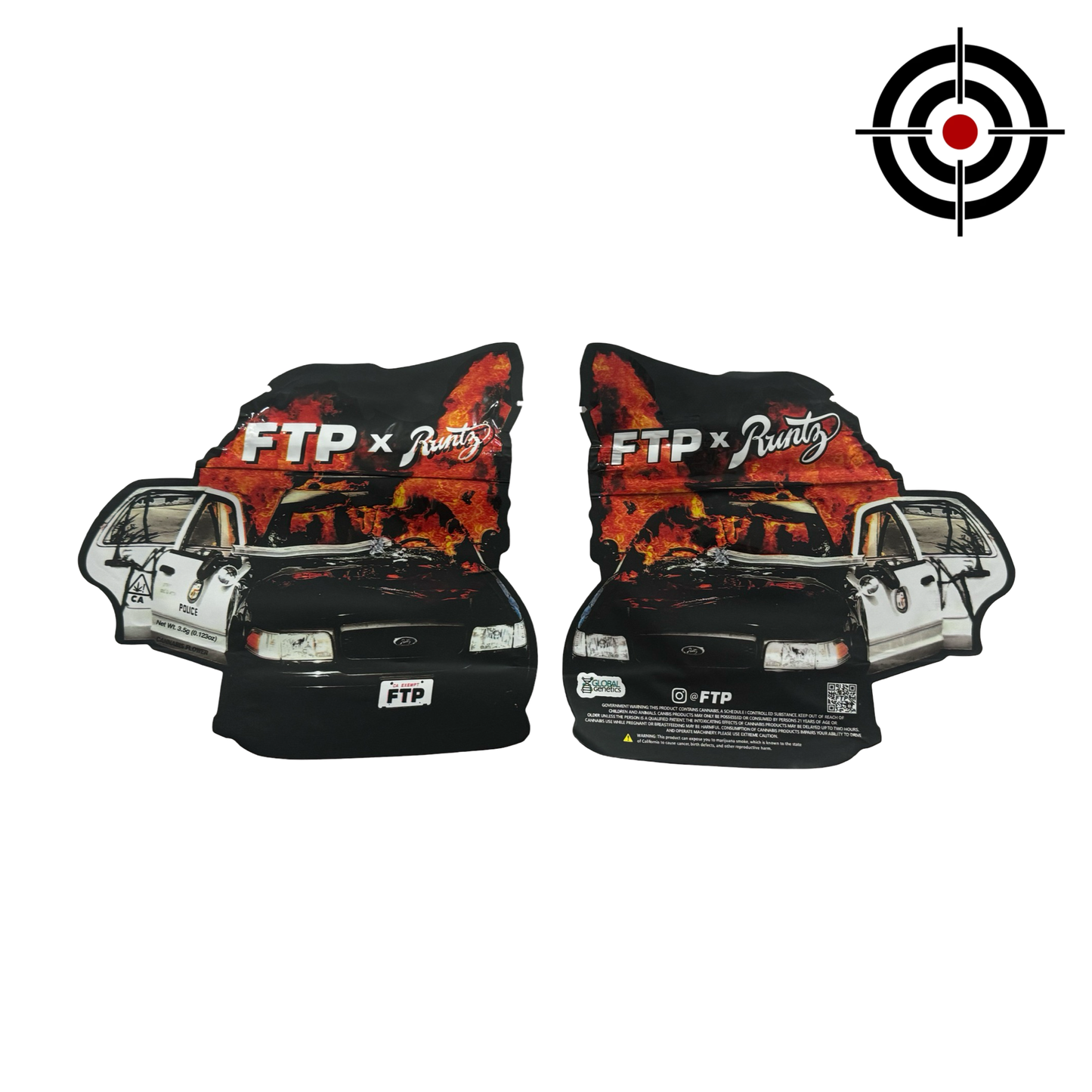 FTP x Runtz Mylar Bags 3.5g Runtz