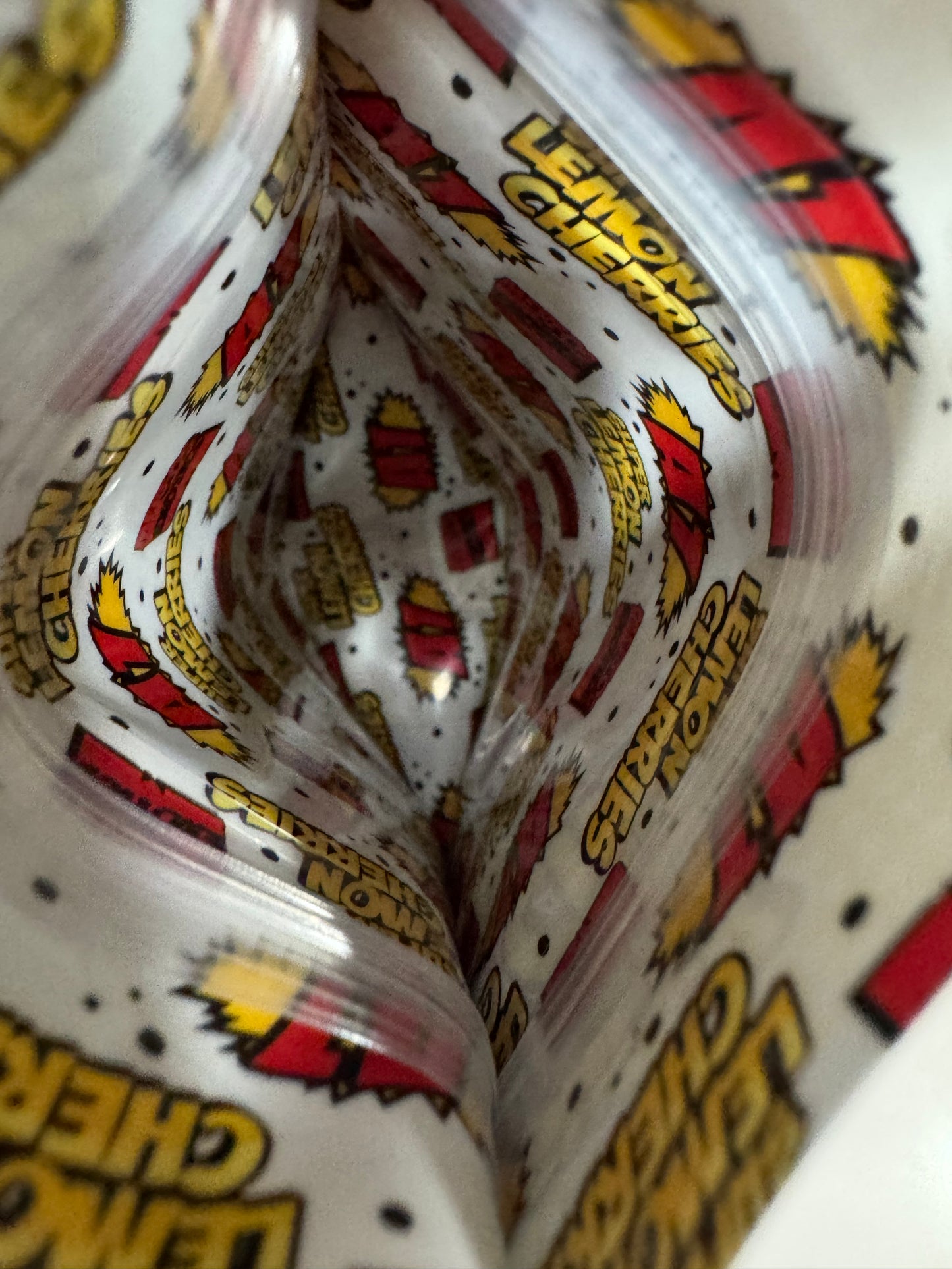 Super Lemon Cherry 3.5g Mylar Bags & Boxes Don Merfos
