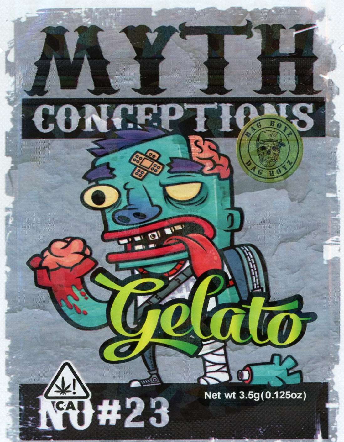 Gelato Holographic Mylar Bag 3.5 Grams