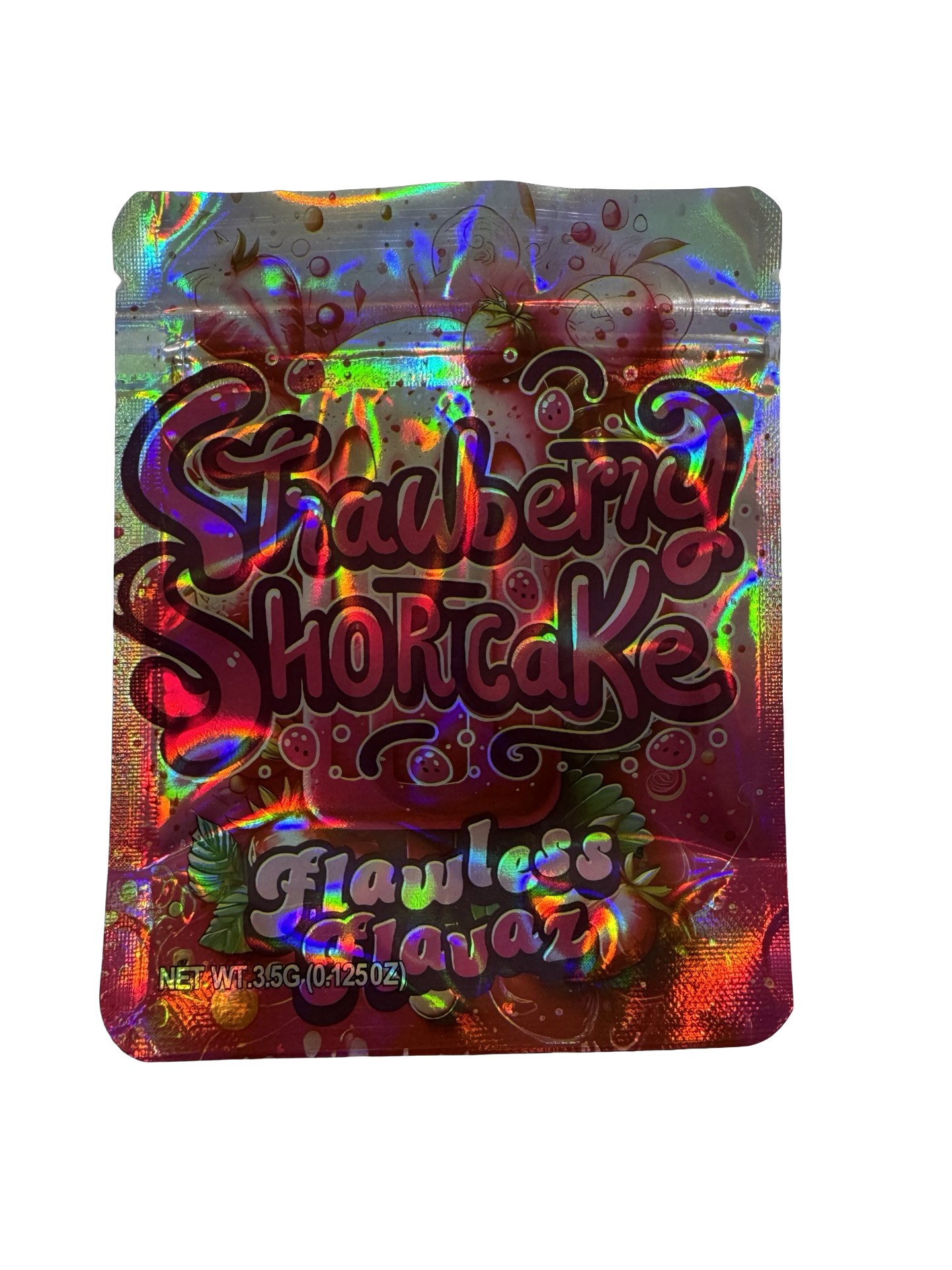 Strawberry Shortcake 3.5g Mylar Bags & Boxes Flawless Flavaz