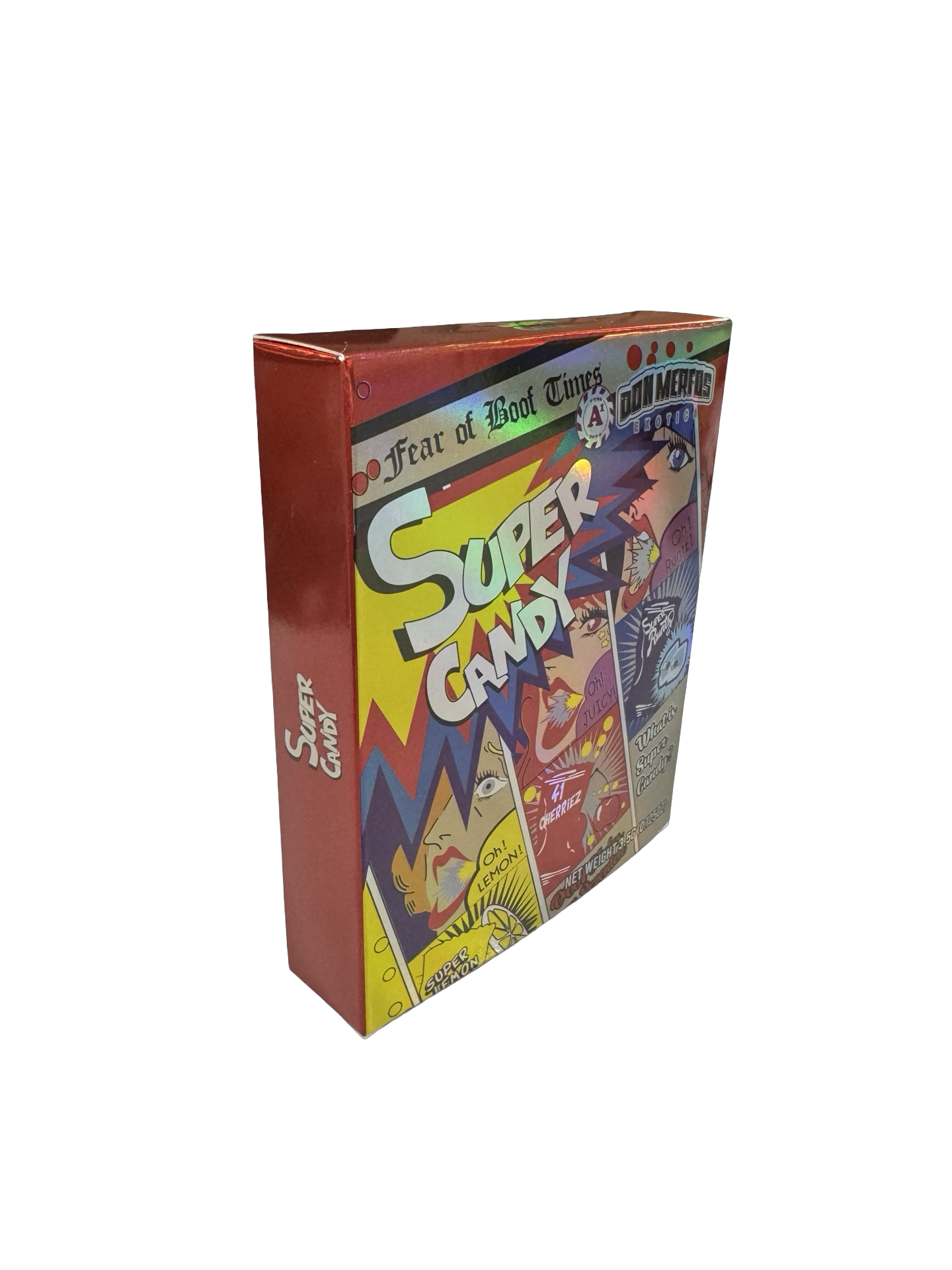 Super Candy 3.5g Mylar Bags & Boxes Don Merfos