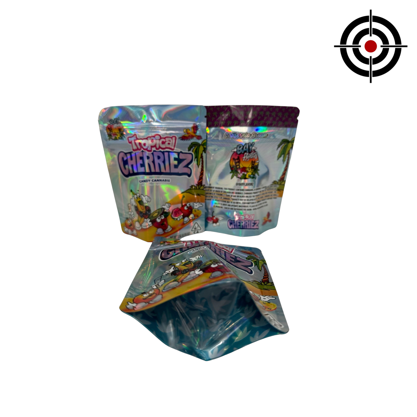 Tropical Cherriez Mylar Bags 3.5g Bay Flavors
