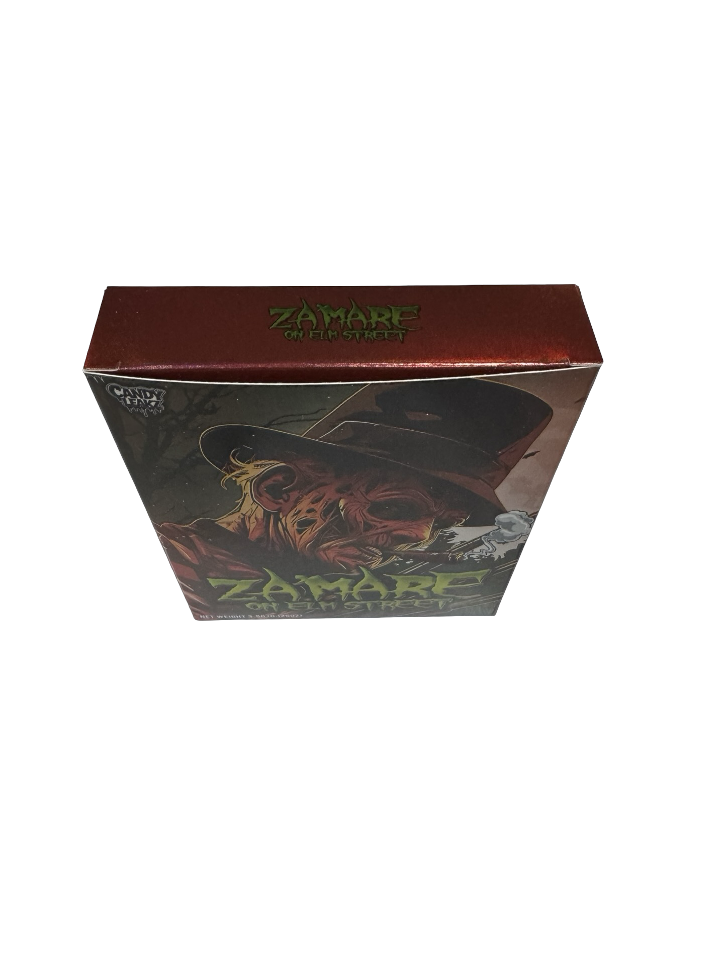 Zamare on Elm Street 3.5g Mylar Bags & Boxes Candy Leakz