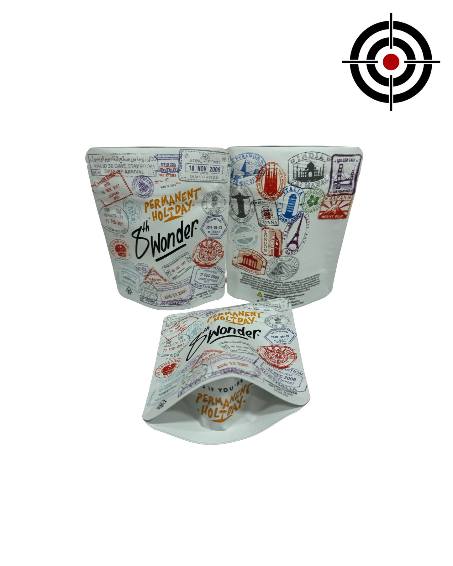 8th Wonder Mylar Bags 3.5g Permanent Holiday