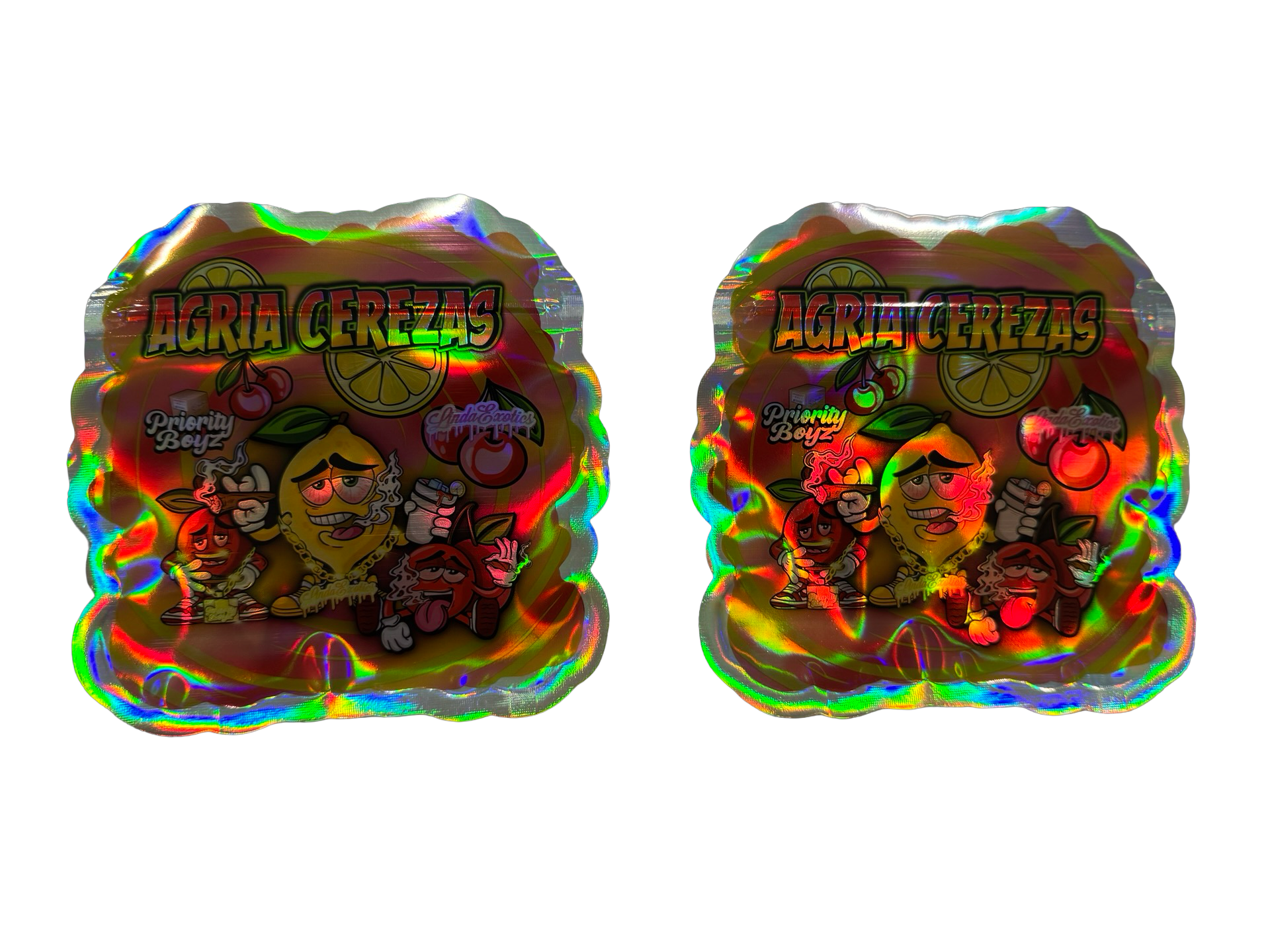 Agria Cerezas Mylar Bags 3.5g Priority Boyz