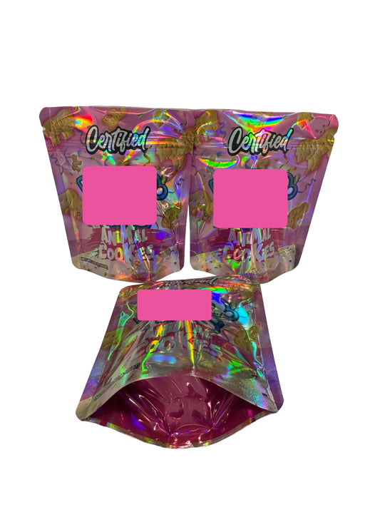 Animal Cookies Pop Tartz Mylar Bags 3.5g Certified