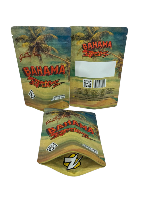 Bahama Zootiez Mylar Bags 3.5g Zootiez