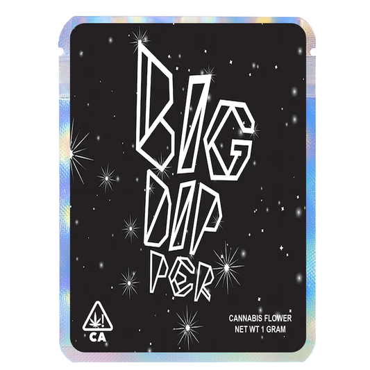 Big Dipper 1g Mylar Bags Cookies