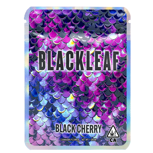 Black Cherry 1g Mylar Bags Blackleaf