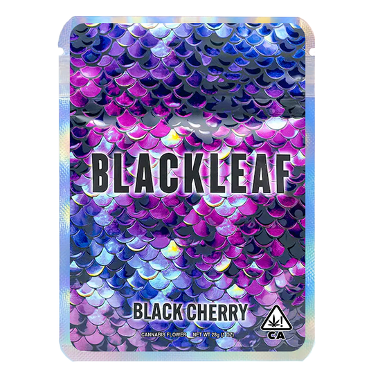 Black Cherry 28g Mylar Bags Blackleaf