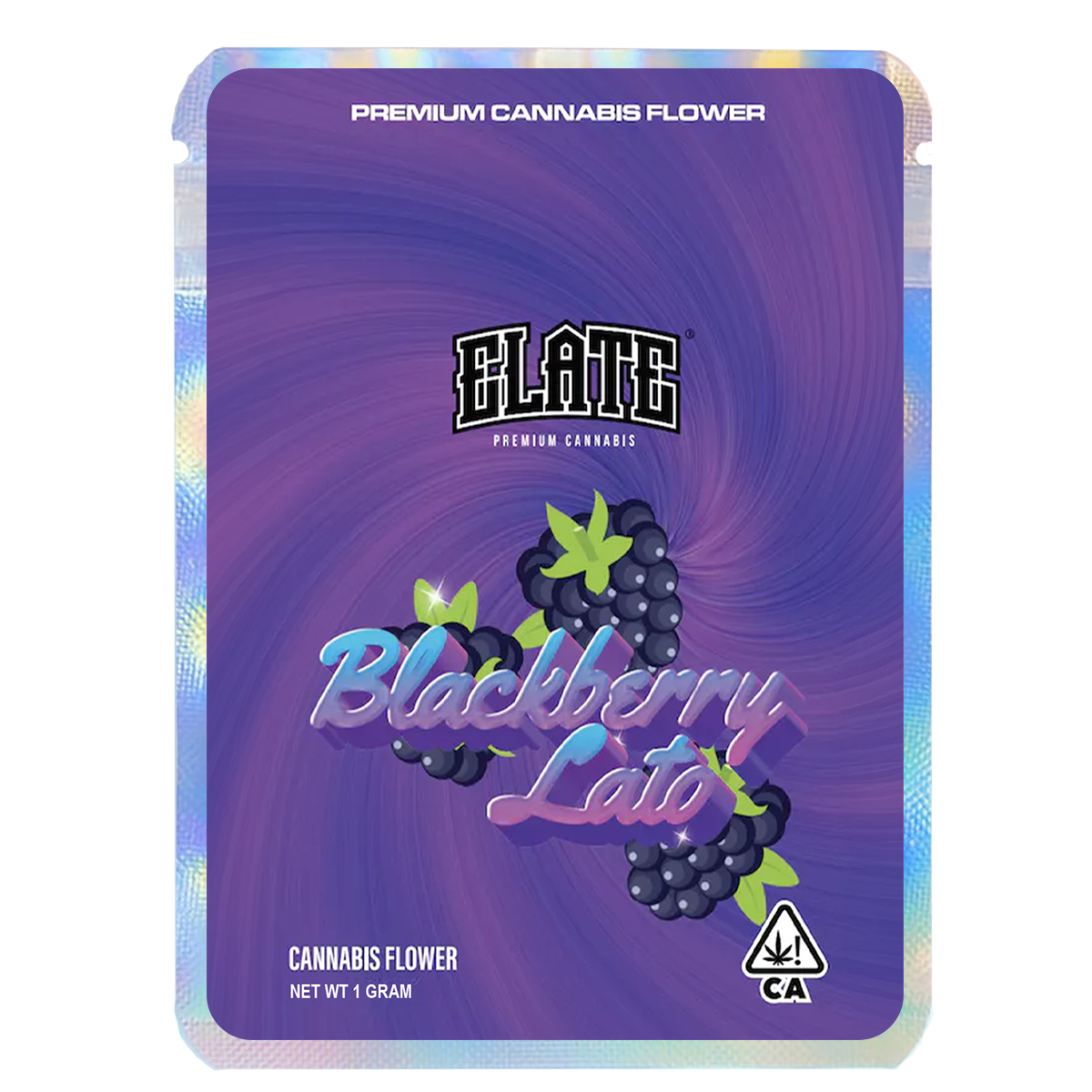 Blackberry Lato 1g Mylar Bags Elate