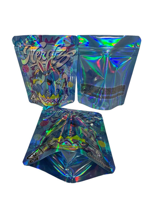 Blue Nerdz (Spring Edition) Mylar Bags 3.5g SherbMoney
