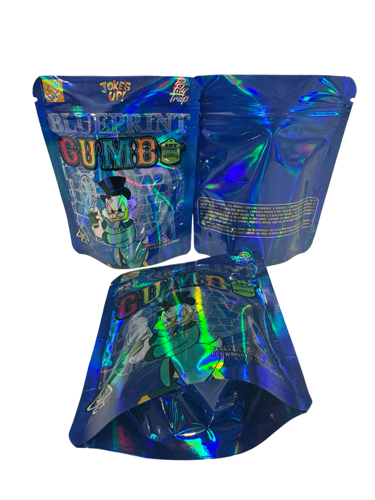 Blueprint Gumbo Mylar Bags 3.5g Fly Trap