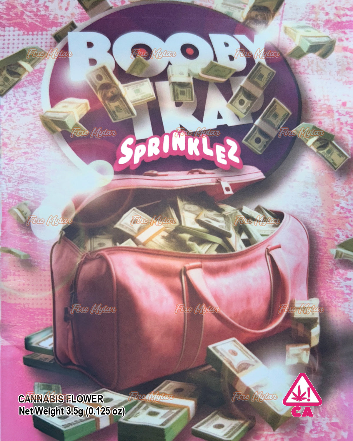 Booby Trap 3.5g Mylar Bags Sprinklez Torch World