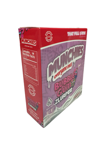Bubblegum Zlurpee 3.5g Mylar Bags & Boxes Munchies
