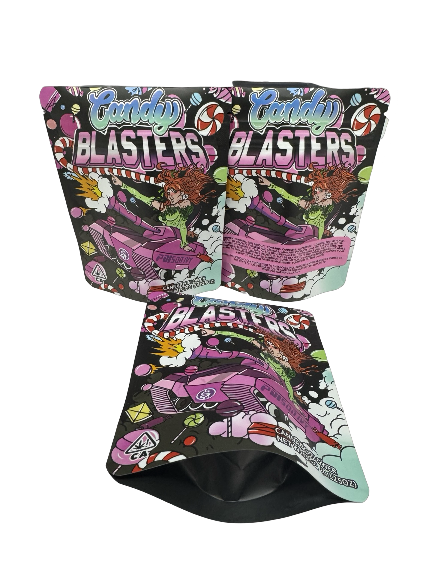 Candy Blasters Mylar Bags 3.5g SherbMoney