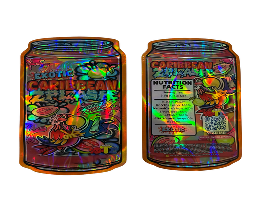 Caribbean Zplash Mylar Bags 7g or 14g OTE