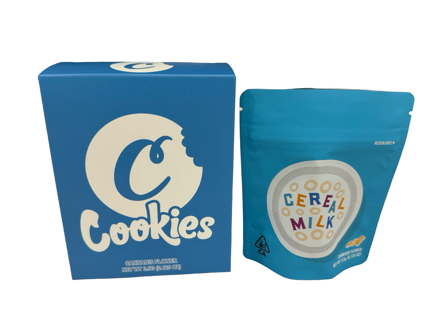 Cereal Mill 3.5g Mylar Bags & Boxes Cookies