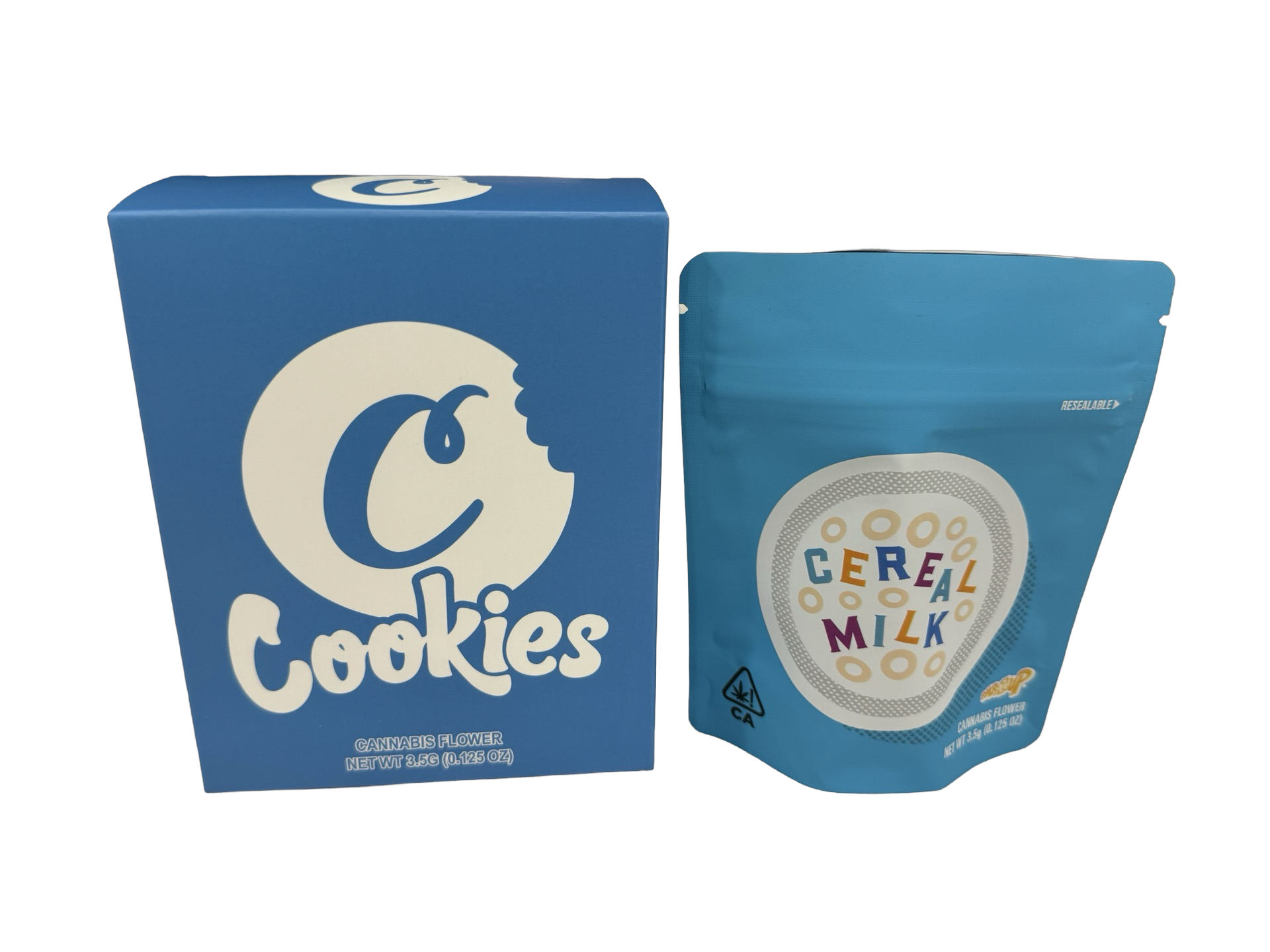 Cereal Mill 3.5g Mylar Bags & Boxes Cookies