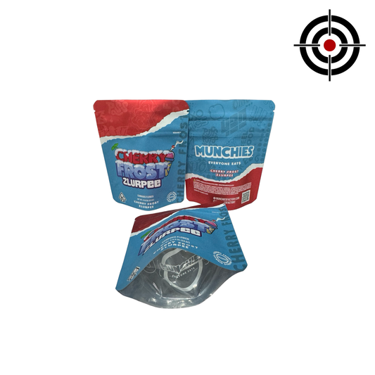 Cherry Frost Zlurpee Mylar Bags 3.5g Munchies