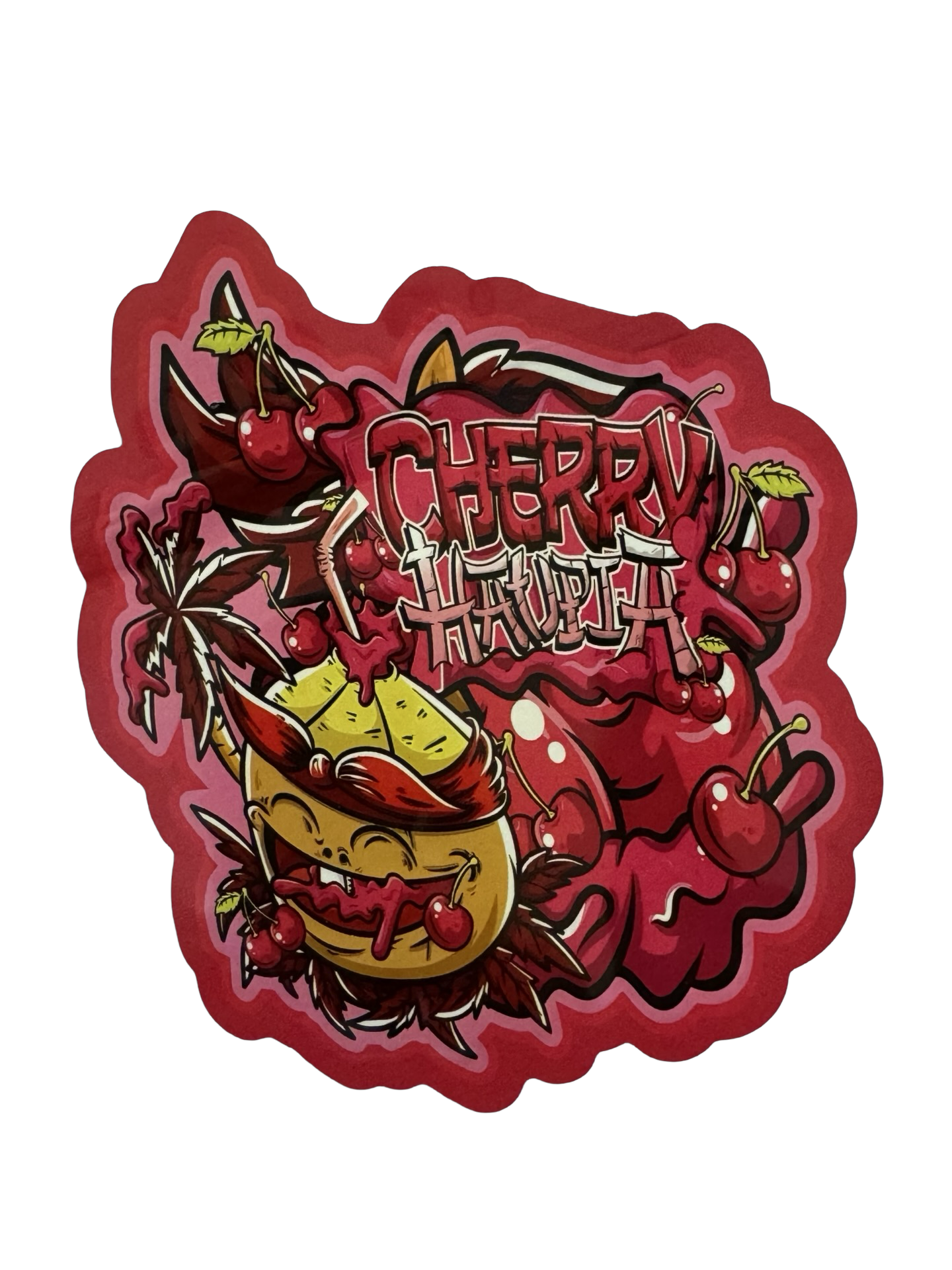 Cherry Haupia Mylar Bags 3.5g Haupia
