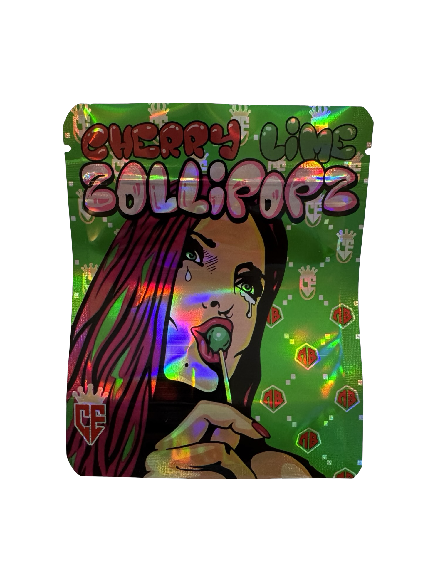 Cherry Lime Zollipopz Mylar Bags 3.5g