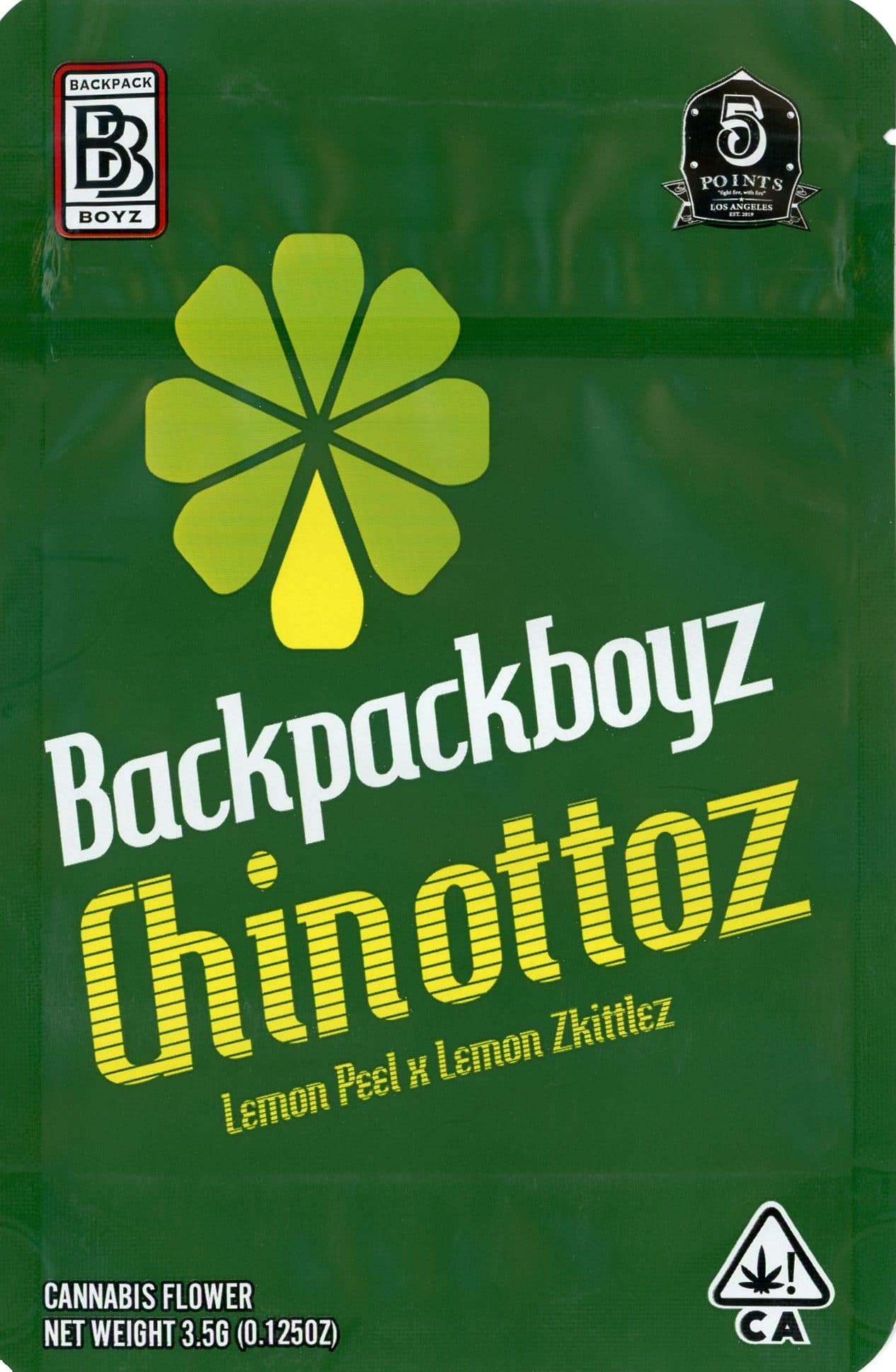 Backpack Boyz Mylar Bags 3.5g - Chinottoz