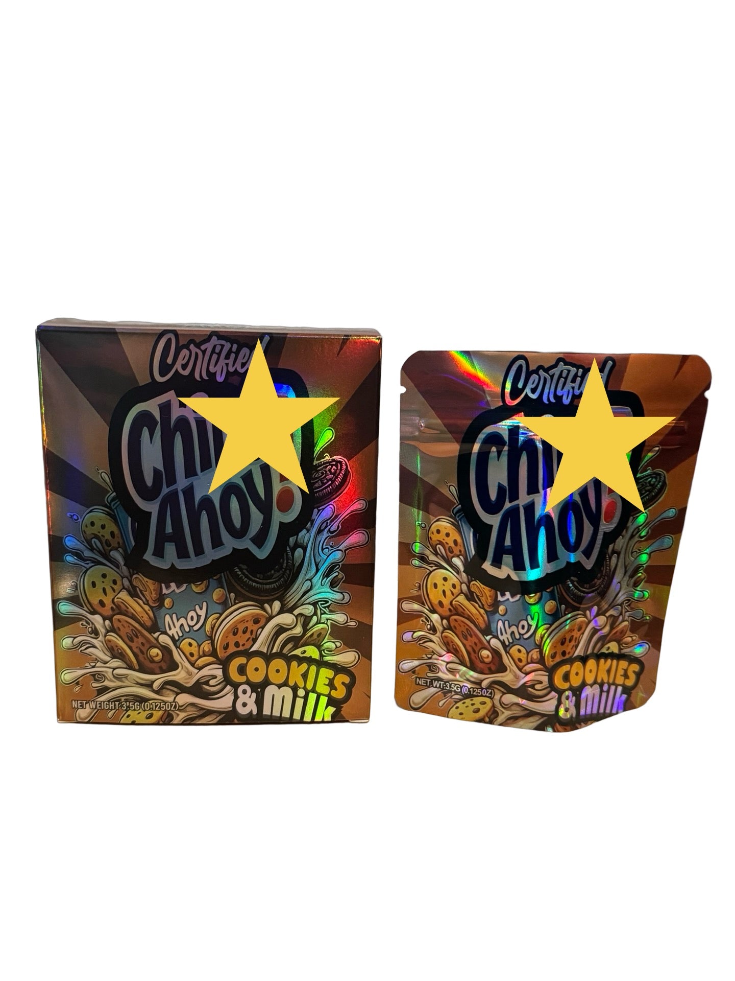 Chipz Ahoy 3.5g Mylar Bags & Boxes Certified