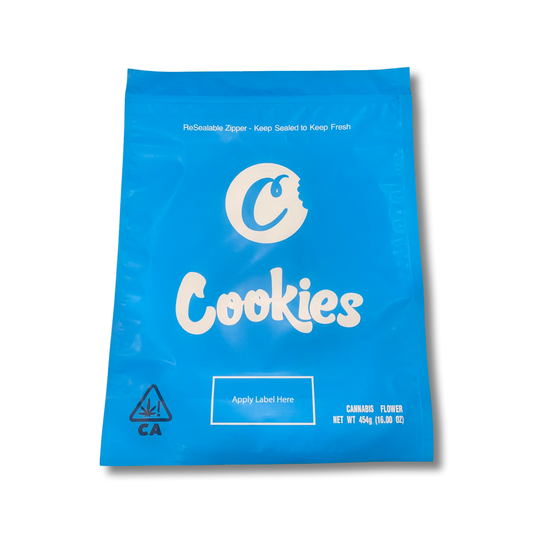 Cookies Mylar Bags 1 LB Pound Cookies Hologram Fire Mylar 
