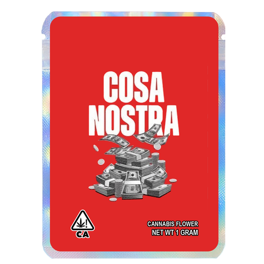 Cosa Nostra 1g Mylar Bags Cookies