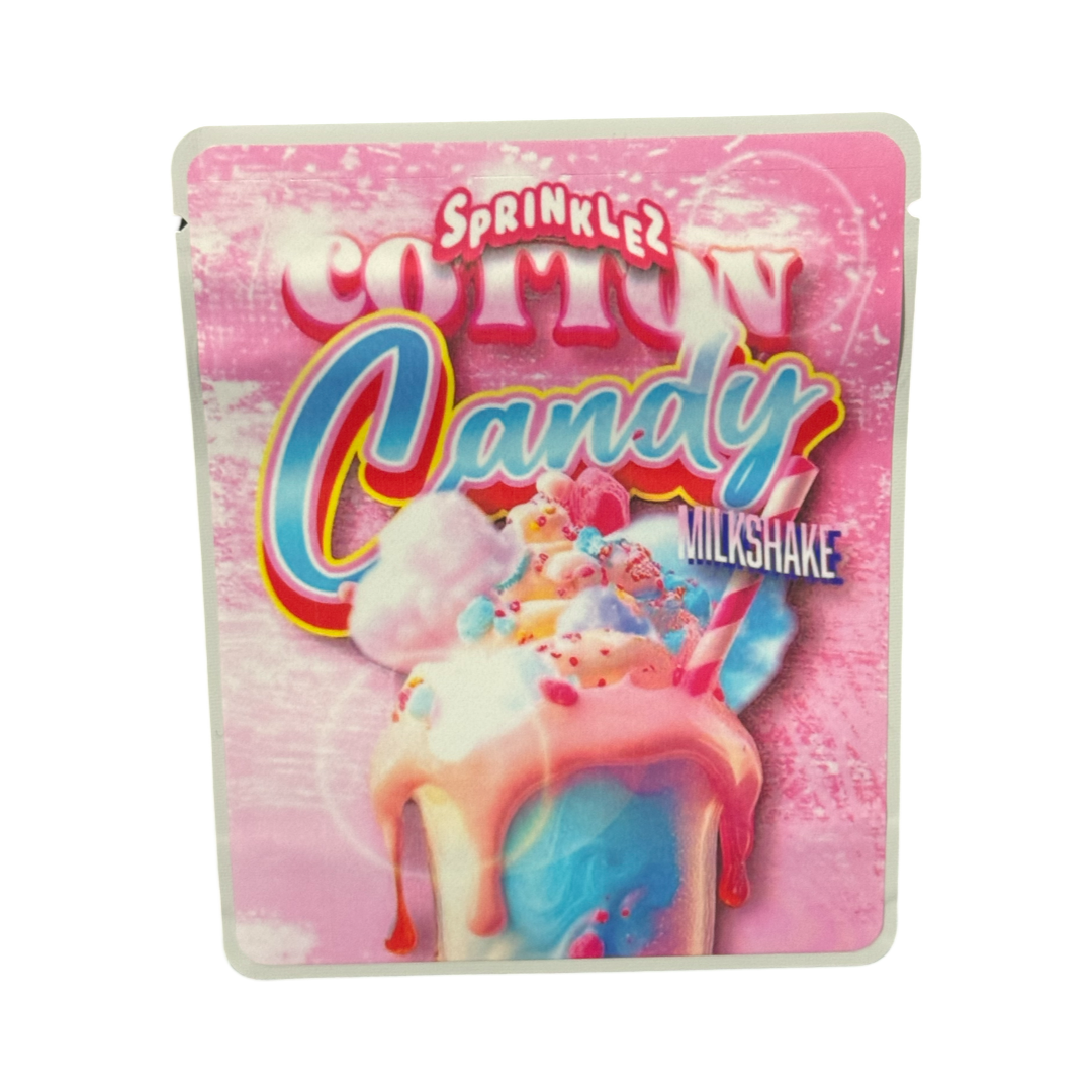 Cotton Candy Milkshake 3.5g Mylar Bags Sprinklez