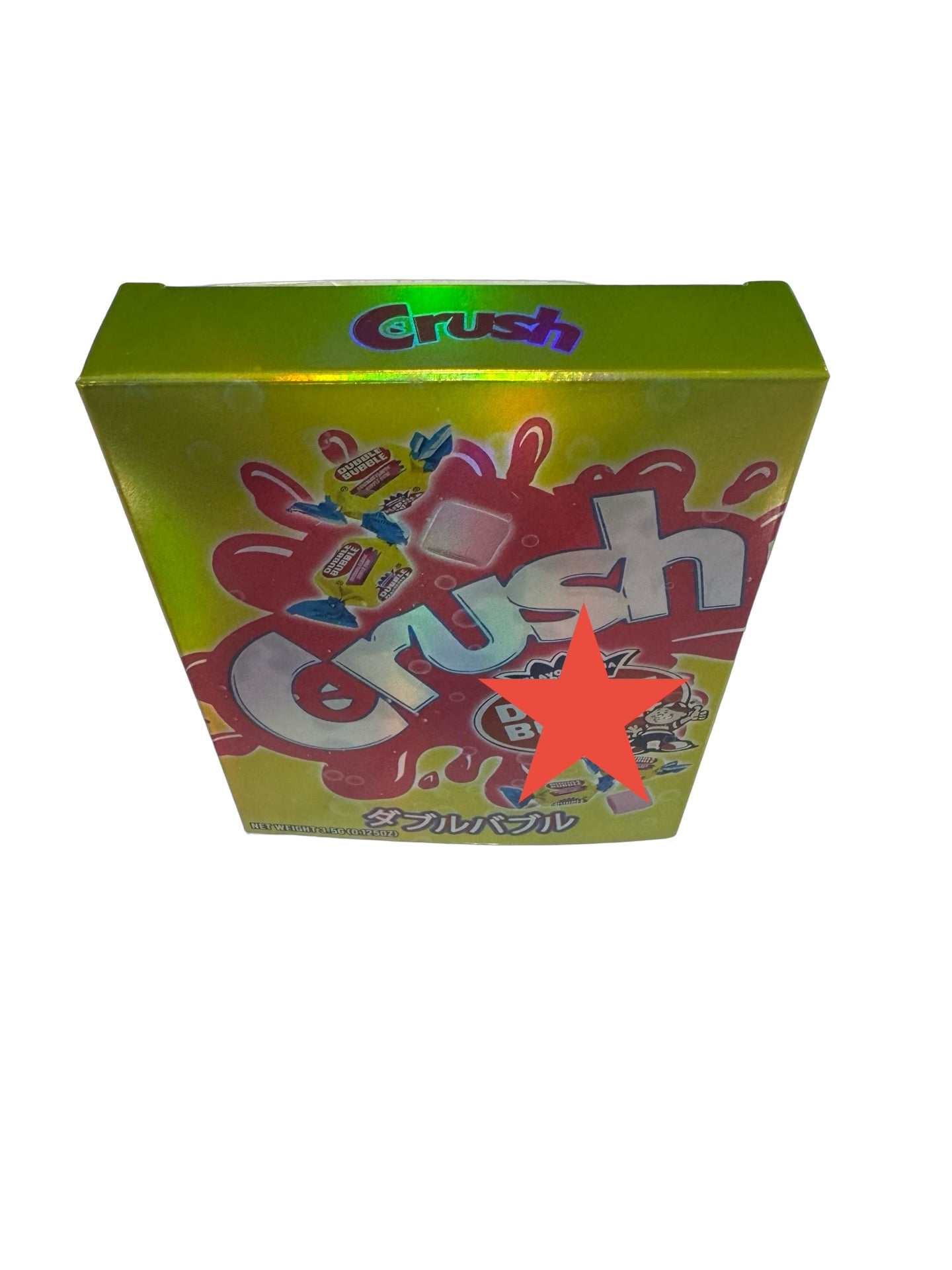 Dubbble Bubbble 3.5g Mylar Bags & Boxes Crush