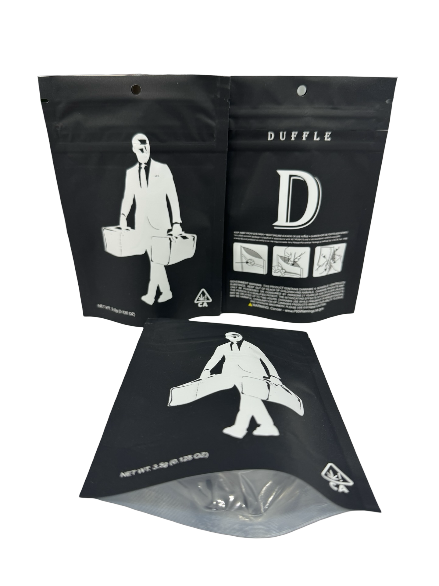 Duffle Mylar Bags 3.5g Duffle