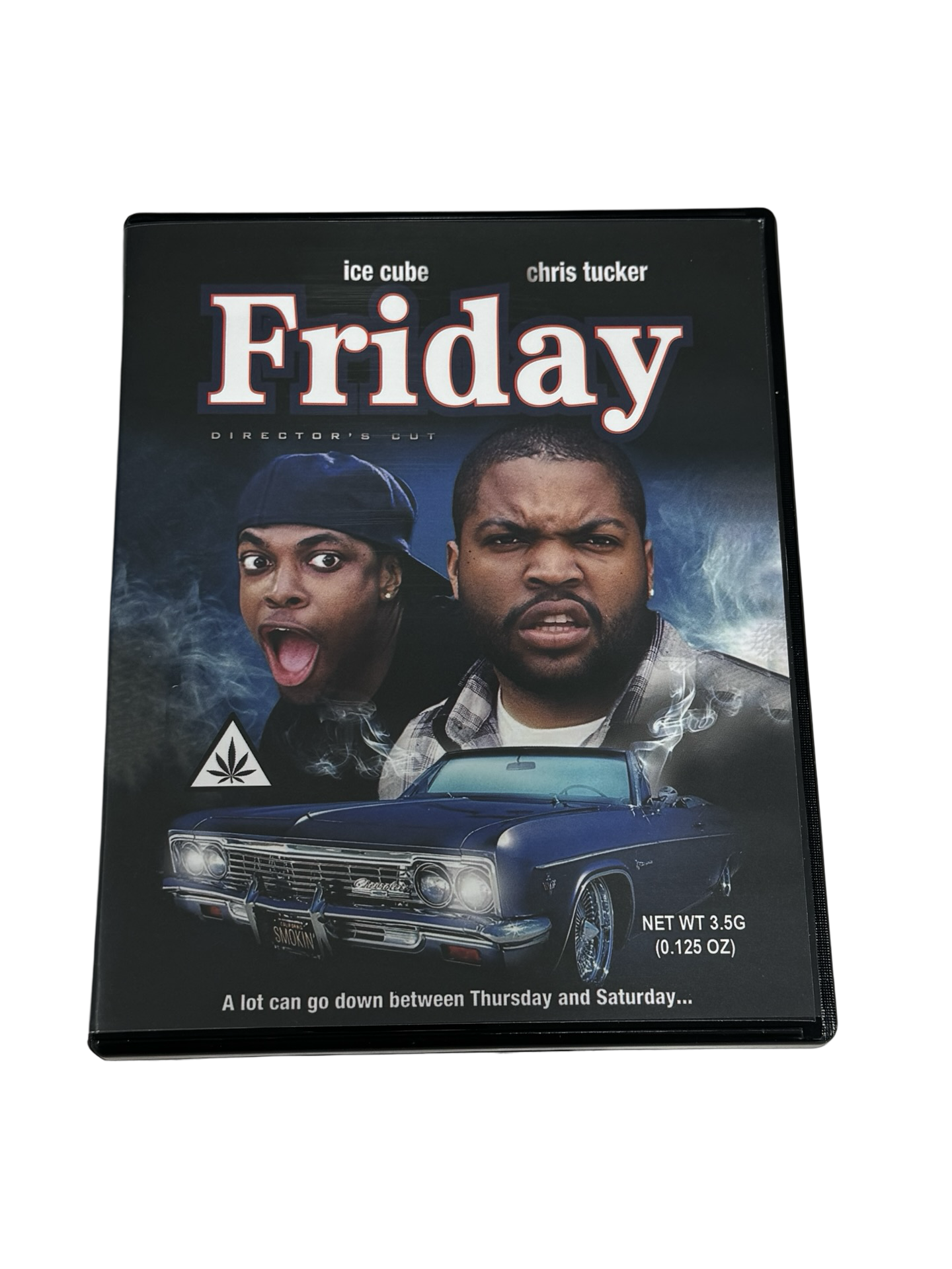 Friday 3.5g Mylar Bag & DVD Case