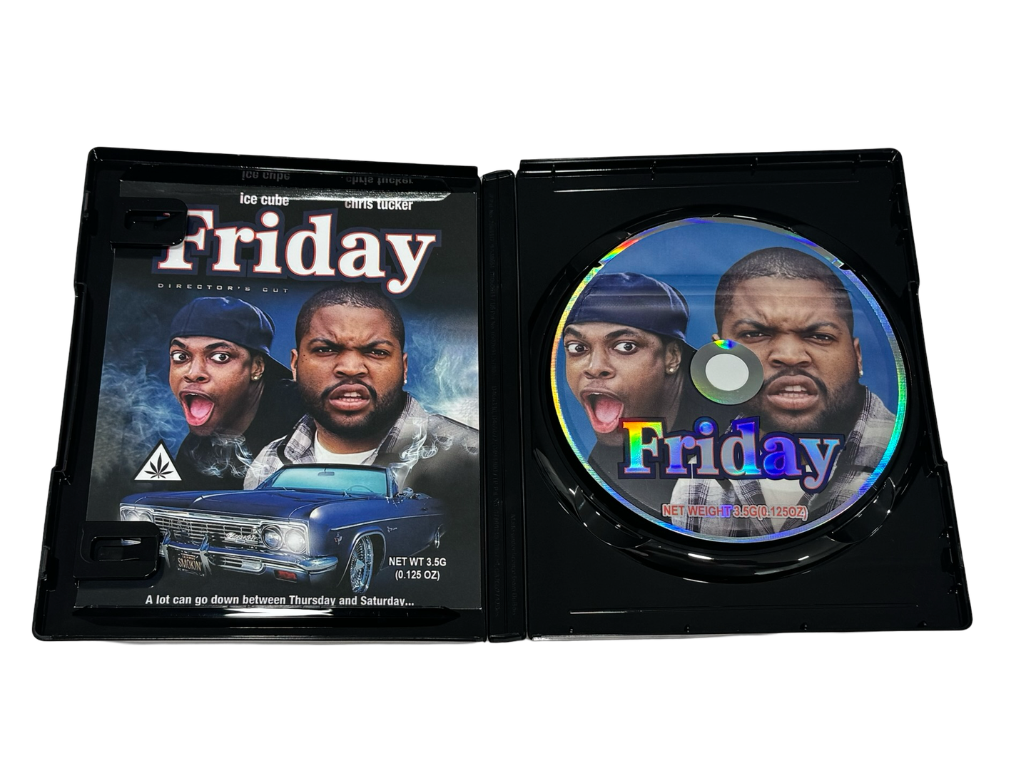 Friday 3.5g Mylar Bag & DVD Case