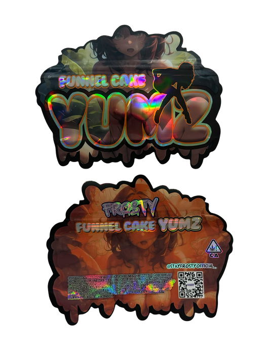 Funnel Cake Yumz Mylar Bags 3.5g Frosty