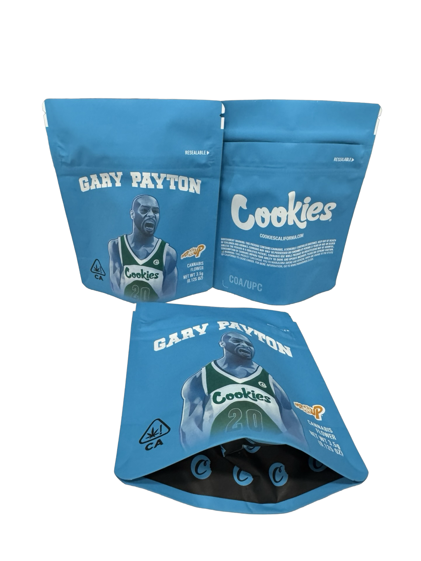 Gary Payton Mylar Bags 3.5g Cookies