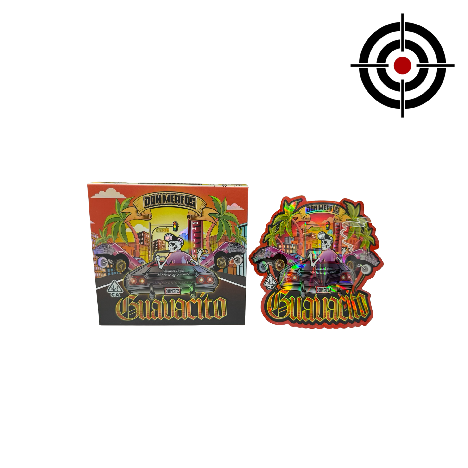 Guavacito 3.5g Mylar Bags & Boxes Don Merfos
