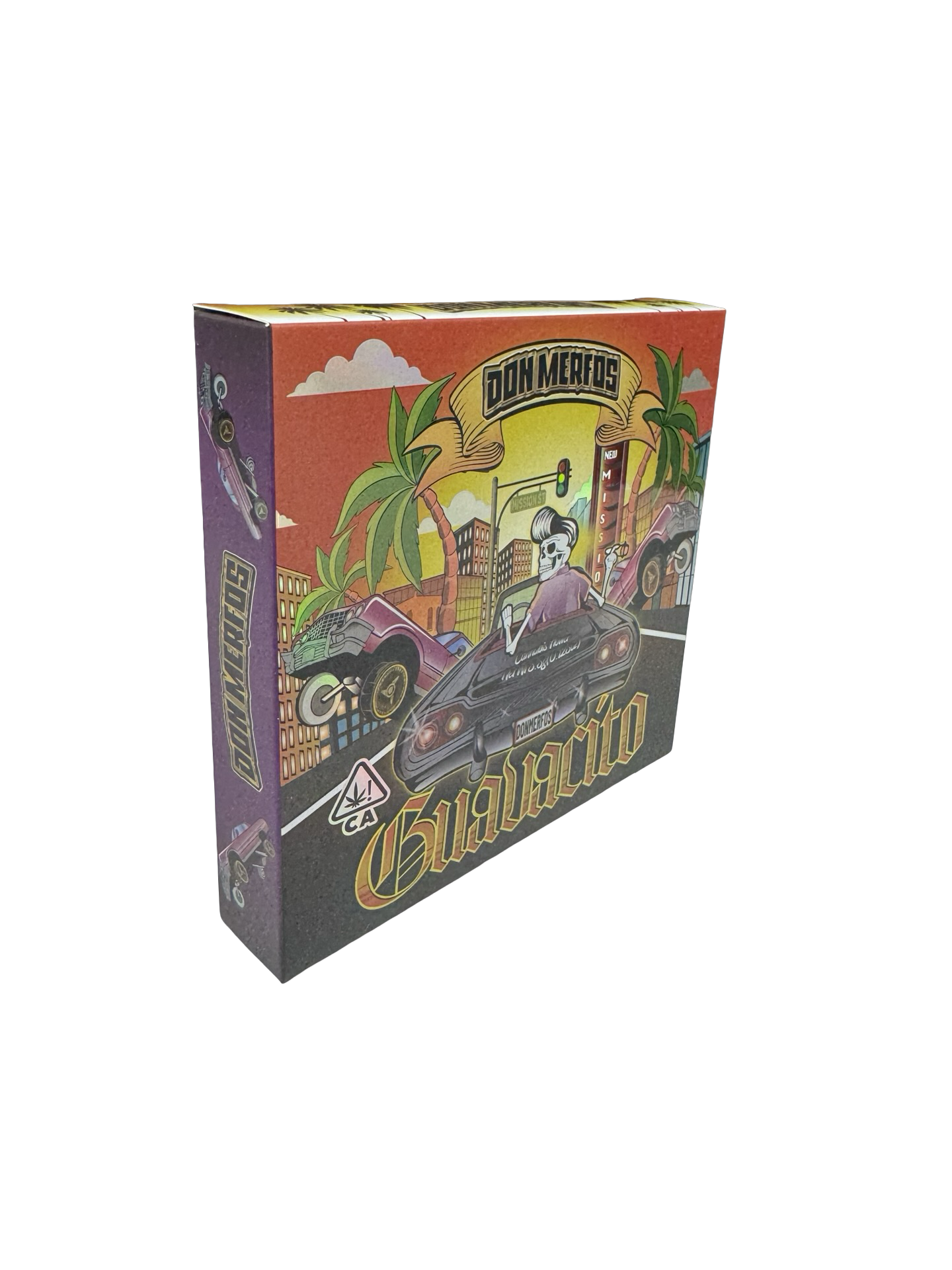 Guavacito 3.5g Mylar Bags & Boxes Don Merfos