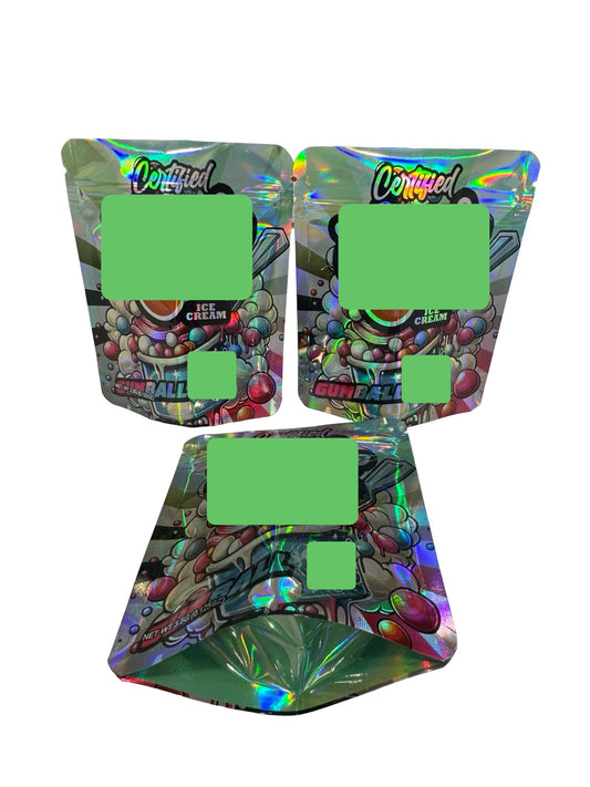 Gumball Dippin Dotz Mylar Bags 3.5g Certified