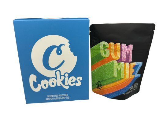 Gummiez 3.5g Mylar Bags & Boxes Cookies