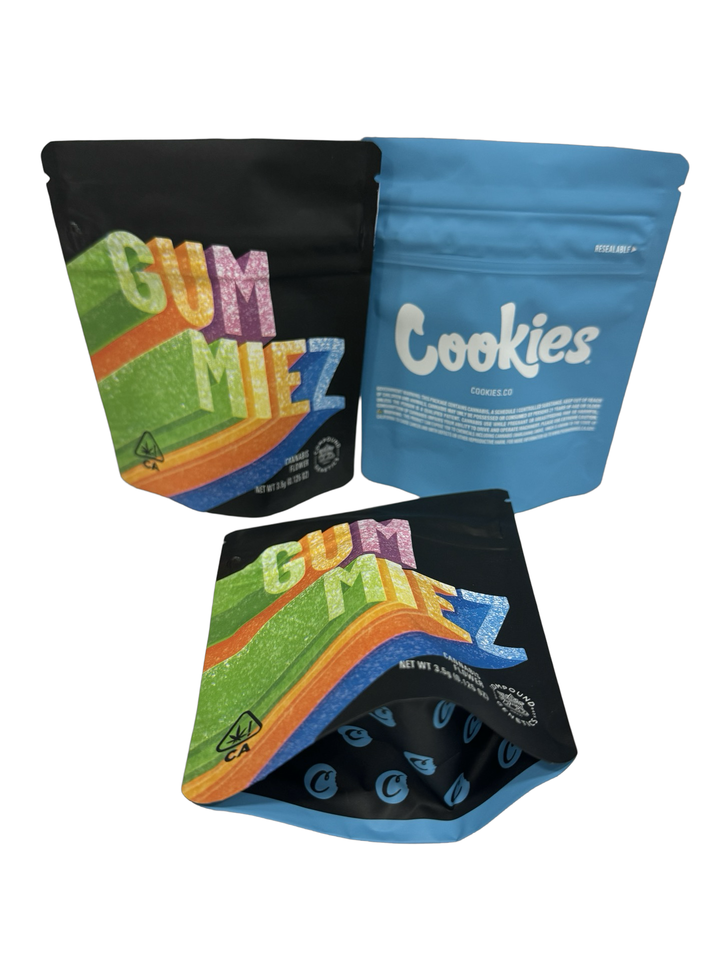 Gummiez 3.5g Mylar Bags & Boxes Cookies