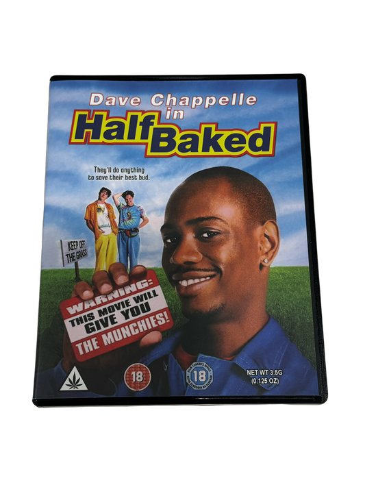 Half Baked 3.5g Mylar Bag & DVD Case