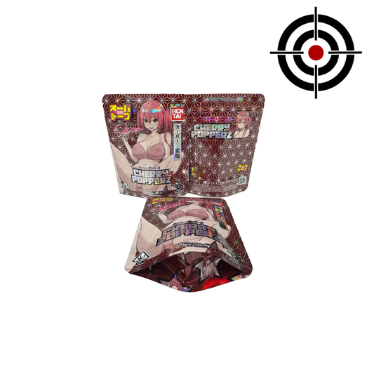 Cherry Popperz Edition 2 Sakura Mylar Bags 3.5g Super Dope