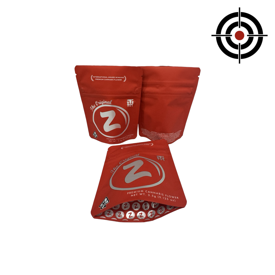 The Original Z (Red Bag) Mylar Bags 3.5g